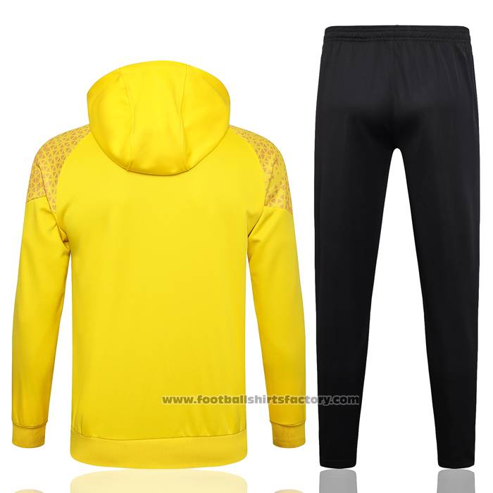 Sweatshirt Tracksuit Borussia Dortmund 2023-2024 Yellow and Black